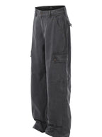 Men's Wide Leg Jeans – 100% Cotton, Relaxed Fit & Pocketed