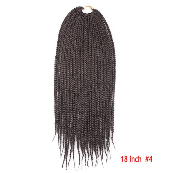 Senegalese Twist Crochet Braiding Hair – Synthetic Box Braids 14" 18" 22"