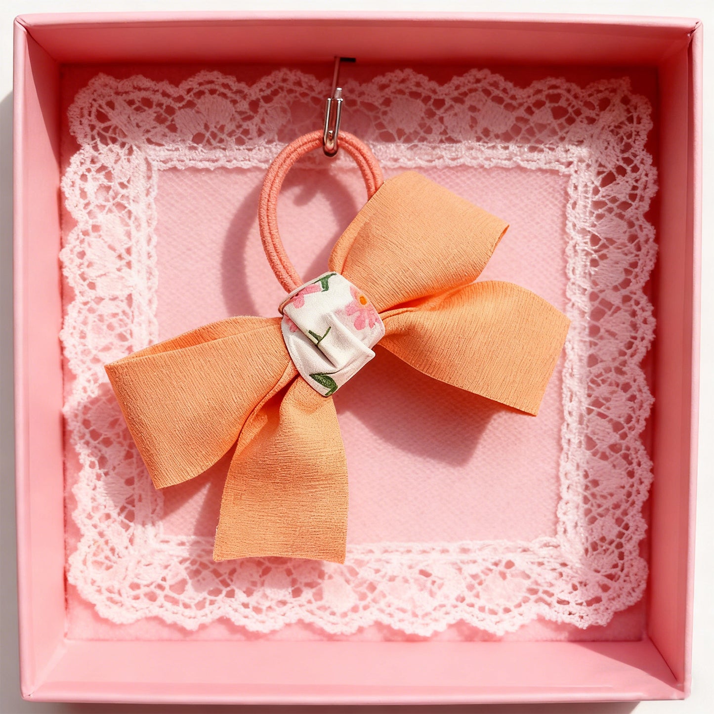 Elegant Bow Hair Ties – Premium Satin Ribbon Scrunchies for All Hair Types
