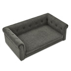 Orthopedic Dog Bed Sofa for Large Dogs | Elevated Couch with Washable Foam Cushion