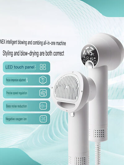 Low Noise Pet Hair Dryer & Comb | 2-in-1 Electric Grooming Tool for Dogs & Cats