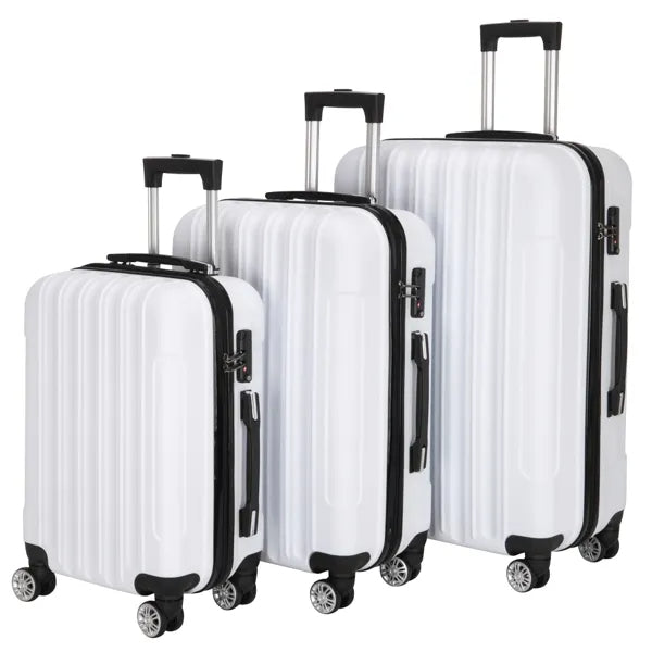 3-in-1 Travel Organizer Suitcase - Large Capacity Storage with Compartments