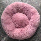 Plush Round Cat Bed – Ultra Soft Faux Fur Nest for Cats & Small Dogs