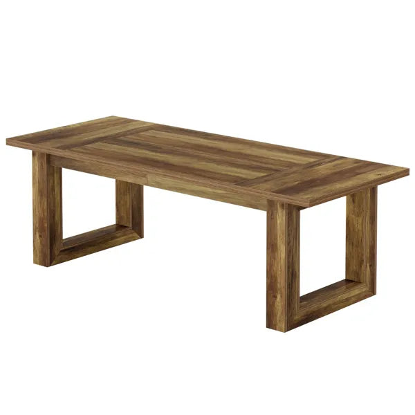 Industrial Executive Computer Desk | Minimalist Writing & Workstation Table for Home Office