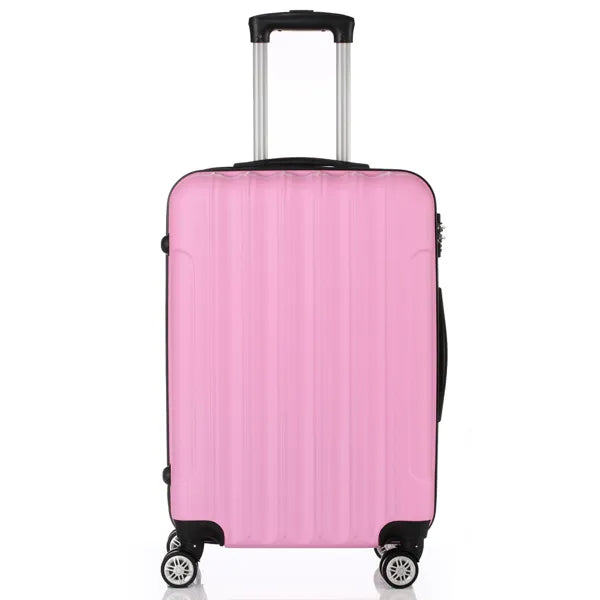 3-in-1 Travel Luggage Set with Organizer Compartments - Large Capacity Suitcase