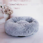 Calming Plush Pet Bed – Anxiety-Relief Nest for Dogs & Cats