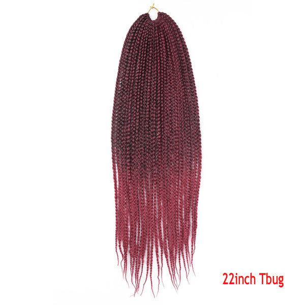 Senegalese Twist Crochet Braiding Hair – Synthetic Box Braids 14" 18" 22"