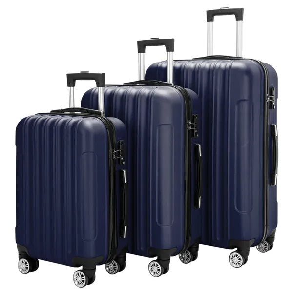 Premium 3-Piece Luggage Set - Hardside Spinner Suitcase Collection with TSA Lock