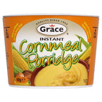 Grace Instant Cornmeal Porridge, 60g – Pack 1 - 12 | Quick & Easy Caribbean Breakfast