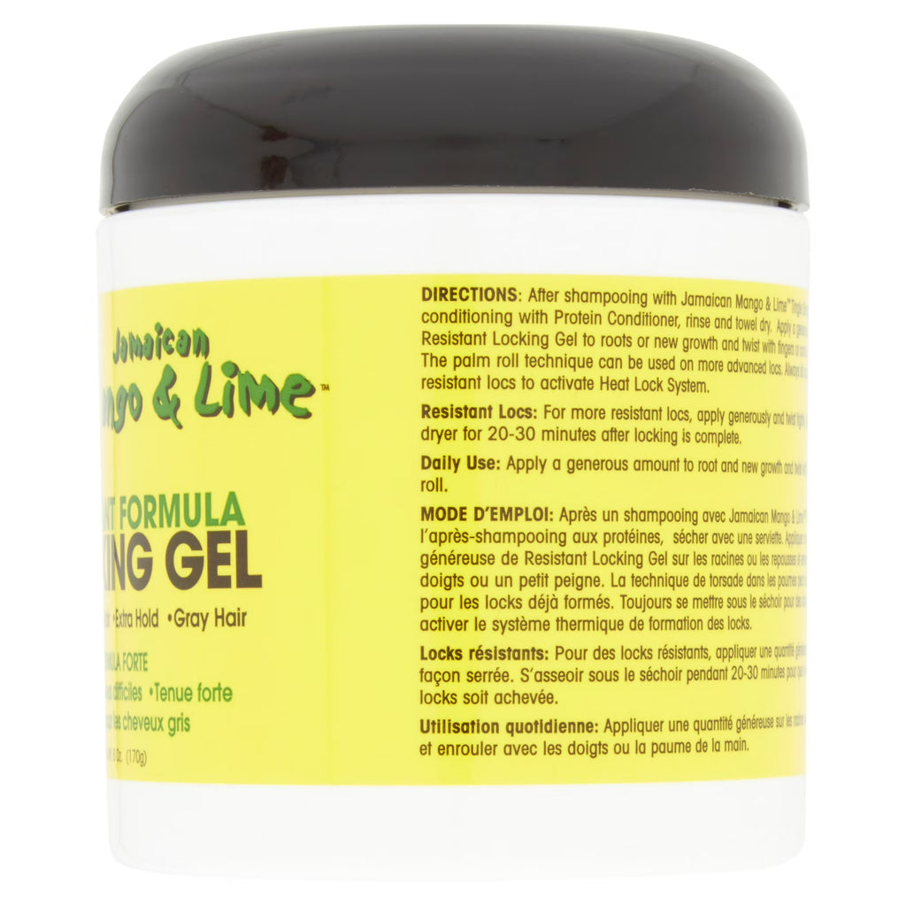 Jamaican Mango & Lime Extra Hold Locking Gel, 6 oz – Nourishing Resistant Formula for All Hair Types