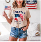 USA 250th Anniversary Shirt – 4th of July Family & Independence Day Tee