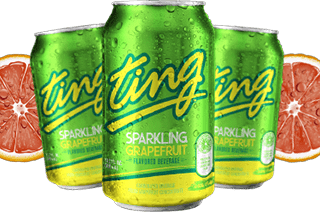 Ting Sparkling Jamaican Grapefruit Flavored Beverage 1 PCS TO 12 PACK – Authentic Caribbean Soda