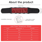 Red Light Therapy Belt – Portable Wearable Pain Relief Massage Device with 105 LED