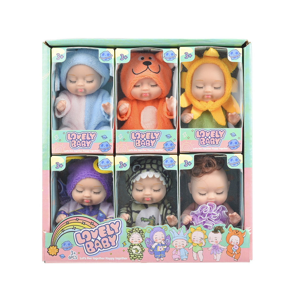 Princess Doll Gift Set - 6 Piece Collection for Girls Birthday, Christmas & Holiday Gifts