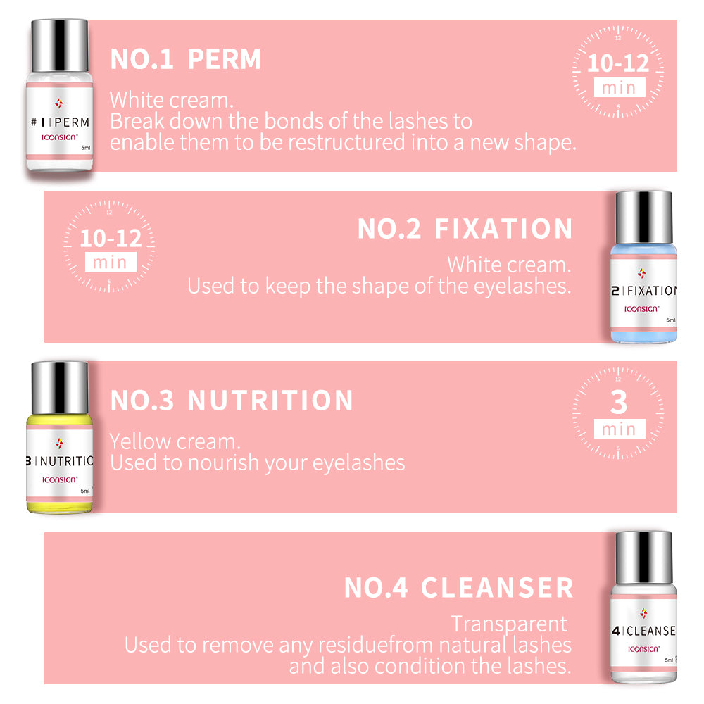 Professional Lash Lift Kit - Salon Quality Eyelash Perm & Curl System