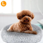 Luxury Plush Dog Bed – Soft Fleece Sofa with Cozy Nest Design, Large