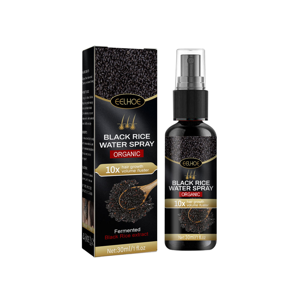 Black Rice Hair Growth Spray – Scalp Treatment with Ginger & Ginseng for Thicker Hair