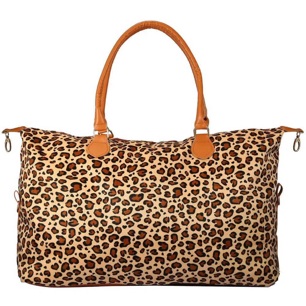 Women's Weekend Travel Duffle Bag - Overnight Tote with Shoulder Straps