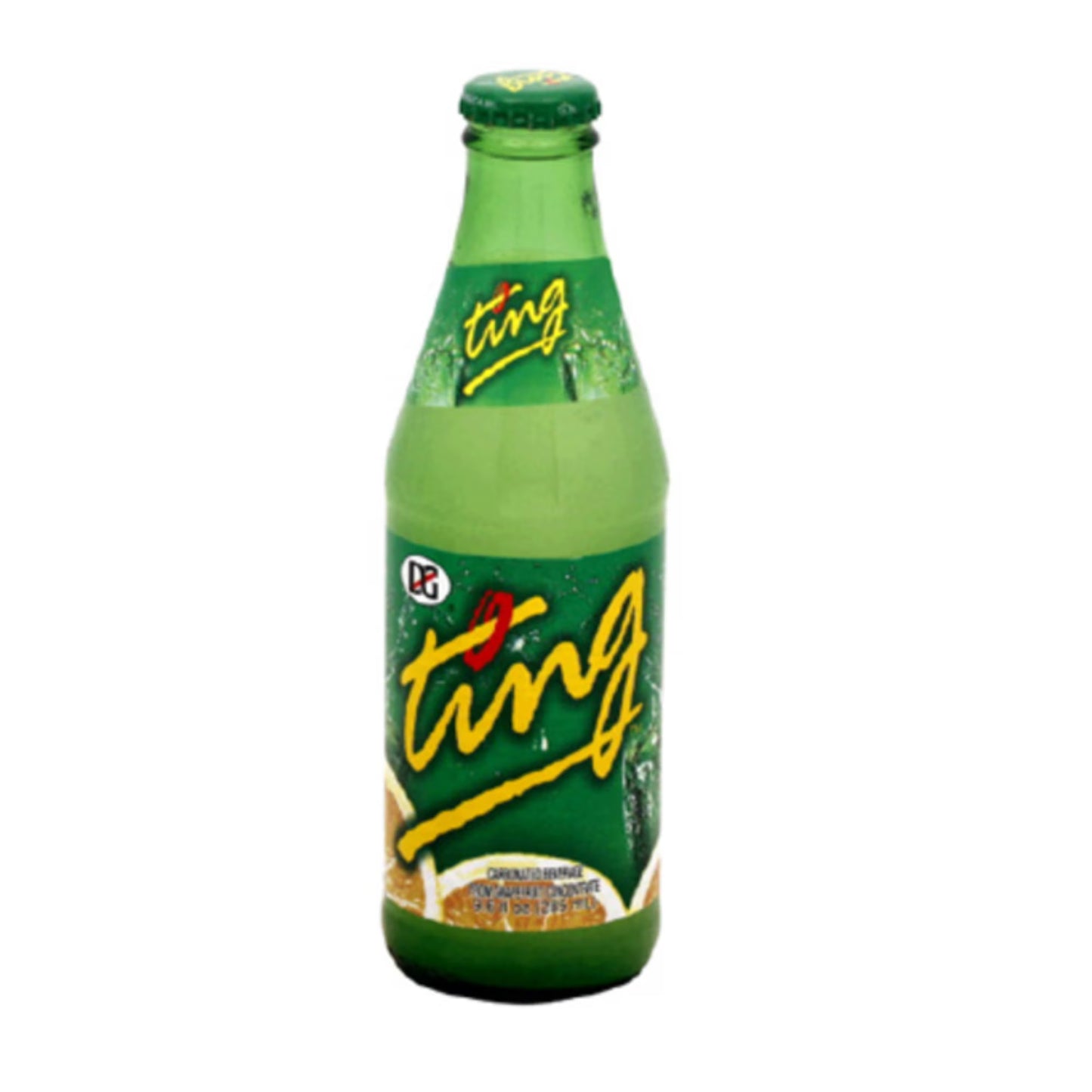 D&G Jamaican Ting Grapefruit Soda, 9.6 fl oz Glass Bottles – 24 Pack | Classic Caribbean Citrus Soda