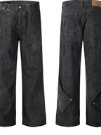 Men's Wide-Leg Jeans – 100% Cotton | Classic Fit | No Stretch