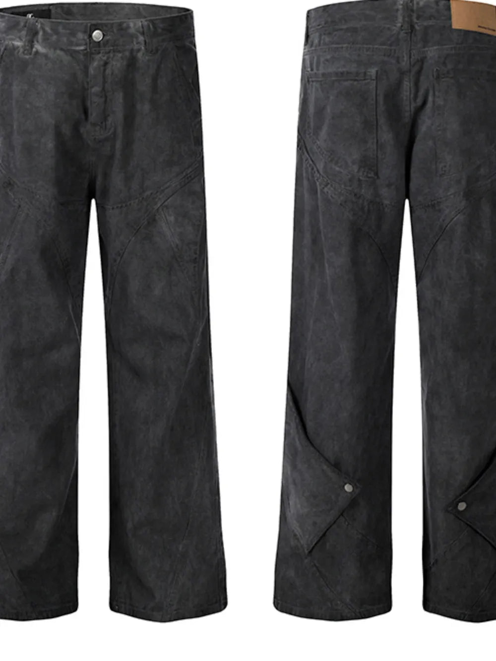 Men's Wide-Leg Jeans – 100% Cotton | Classic Fit | No Stretch