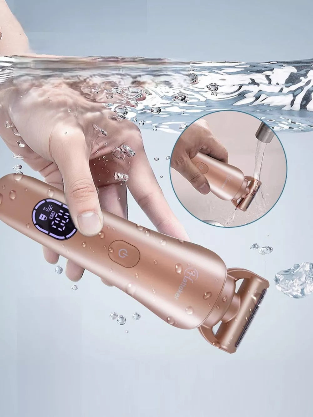Painless Waterproof Electric Hair Removal Device