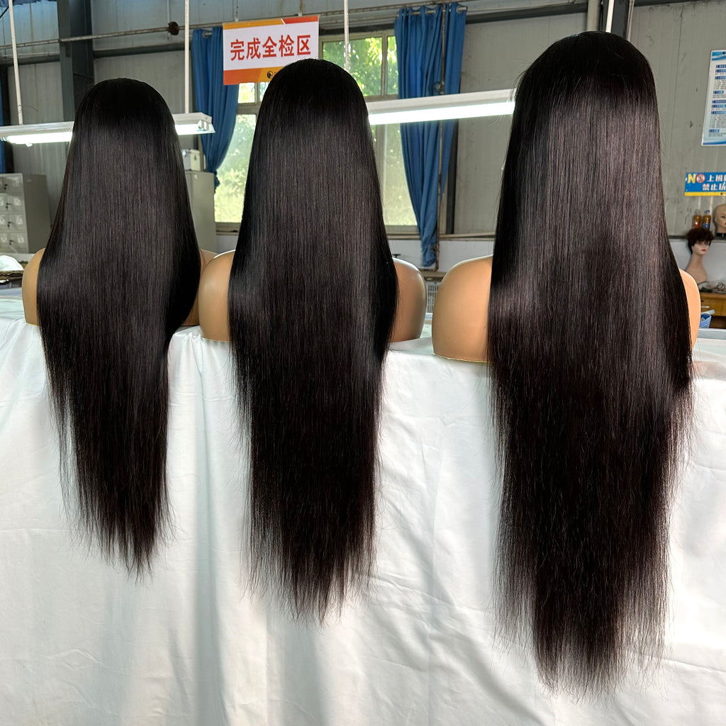 13x4 HD Lace Front Wig | Bone Straight 200% Density | 100% Virgin Human Hair