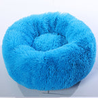 Calming Plush Pet Bed – Anxiety-Relief Nest for Dogs & Cats
