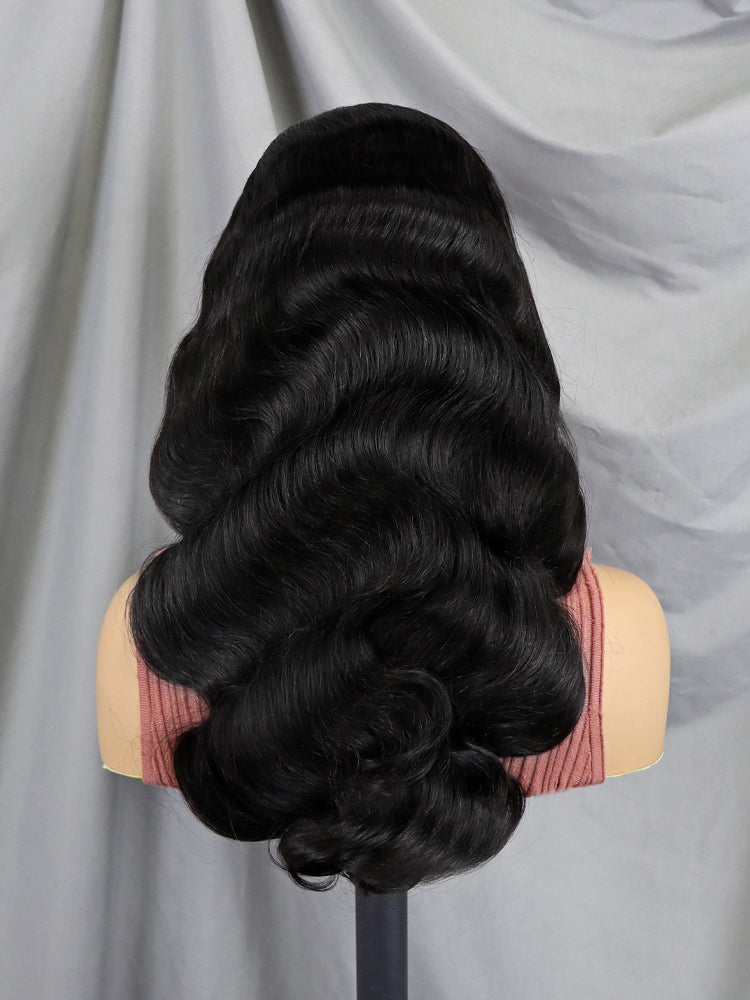 6x4 HD Transparent Lace Front Wig – 100% Vietnamese Virgin Human Hair | Pre-Plucked Natural Hairline | Black Women