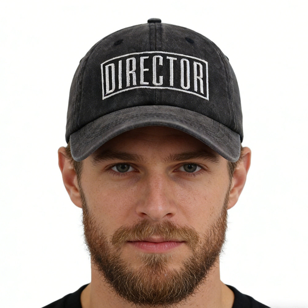 Director Filmmaker Baseball Cap - Adjustable Cotton Hat for Men & Women