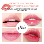Strawberry Lip Scrub – Exfoliating Sugar Treatment for Soft, Smooth, Kissable Lips