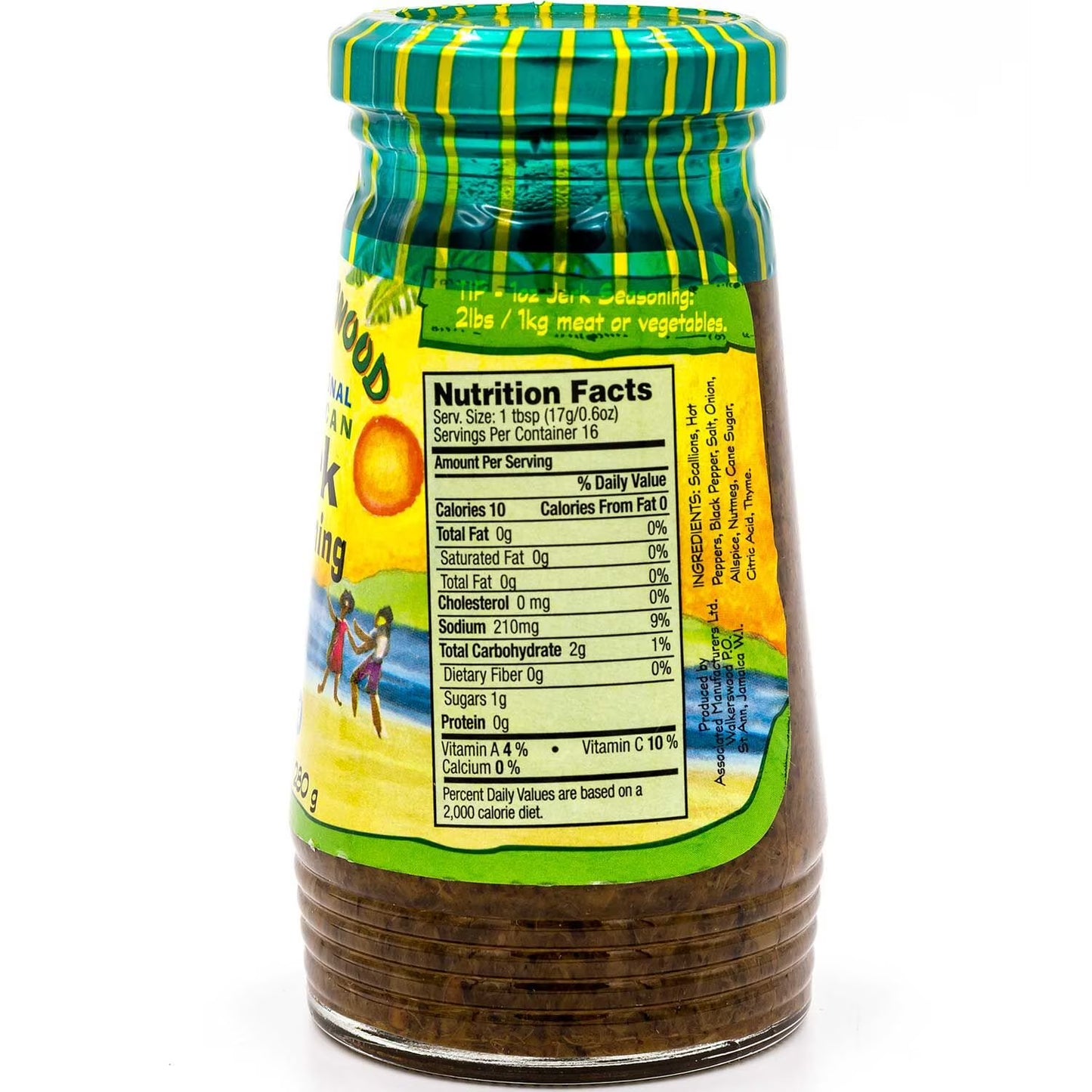 Walkerswood Traditional Jamaican Jerk Seasoning, Mild – 10 oz, Pack of 2 | Authentic Jerk Marinade