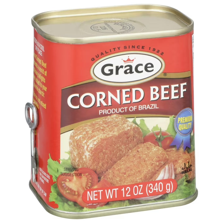 Grace Corned Beef 12oz Can, 1 Can - 12 Pack – Premium Jamaican Canned Meat