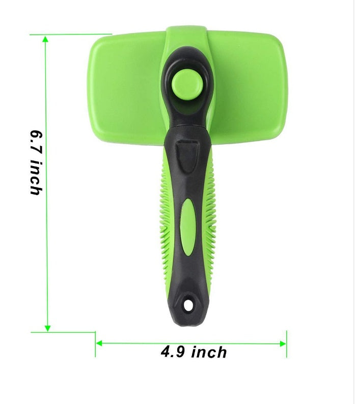 Self-Cleaning Pet Grooming Brush - One-Click Hair Release for Dogs & Cats
