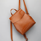 Women's Genuine Leather Backpack | Korean Retro Shoulder Bag