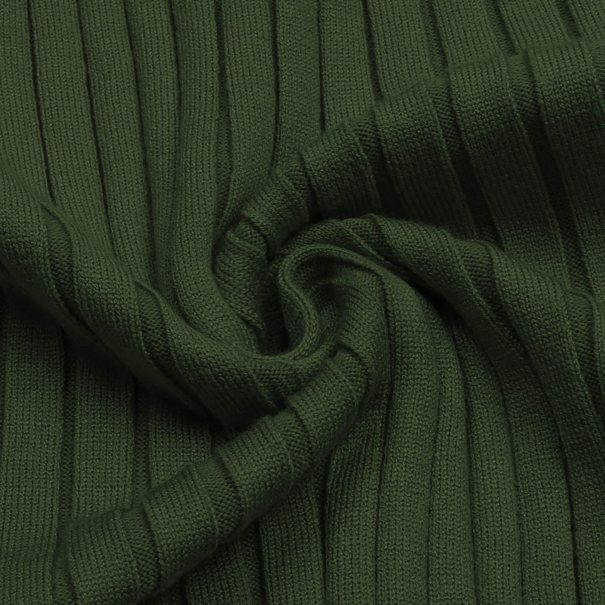 GENTS BLISS Polo Shirts for Men Casual Long Sleeve Mens Shirts Zipper Ribbed Knit Shirt