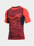Men's Quick-Dry Active T-Shirt – Moisture-Wicking Seamless Workout Tee