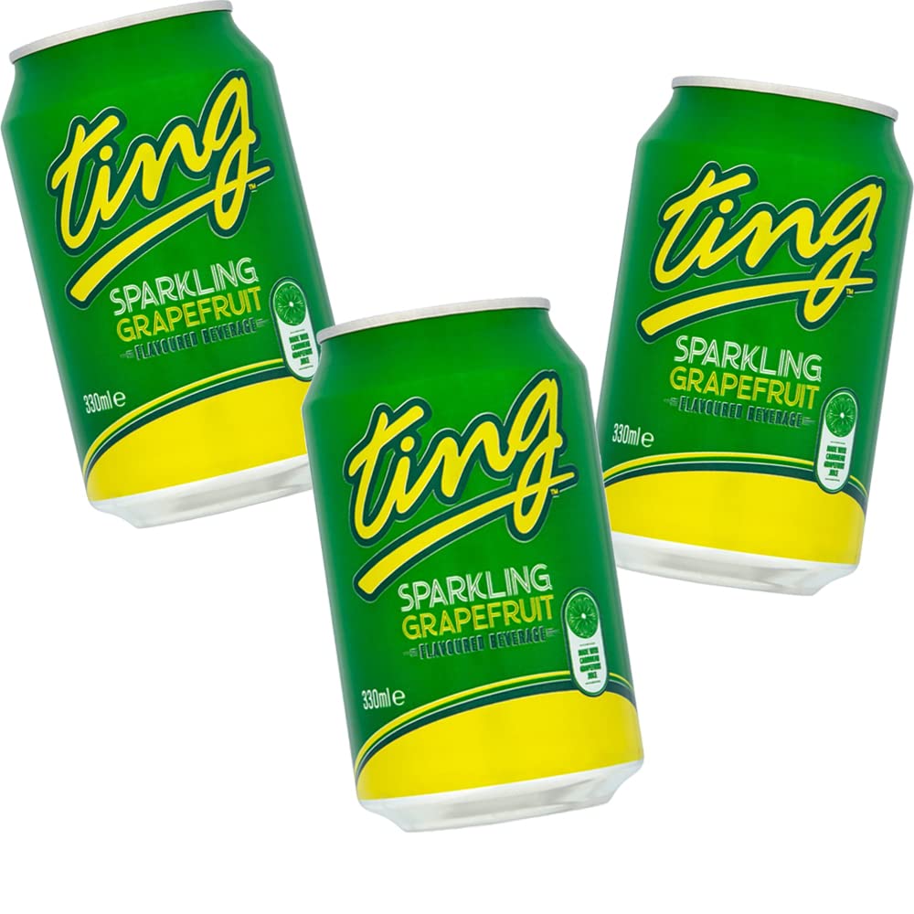 Ting Sparkling Jamaican Grapefruit Flavored Beverage 1 PCS TO 12 PACK – Authentic Caribbean Soda