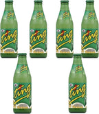 D&G Jamaican Ting Grapefruit Soda, 9.6 fl oz Glass Bottle 1 Bottle to 12 Pack – Authentic Caribbean Soda
