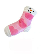 Dog Plush Chew Toy – Cartoon Socks Soft Cuddle & Squeaky Toy for Dogs