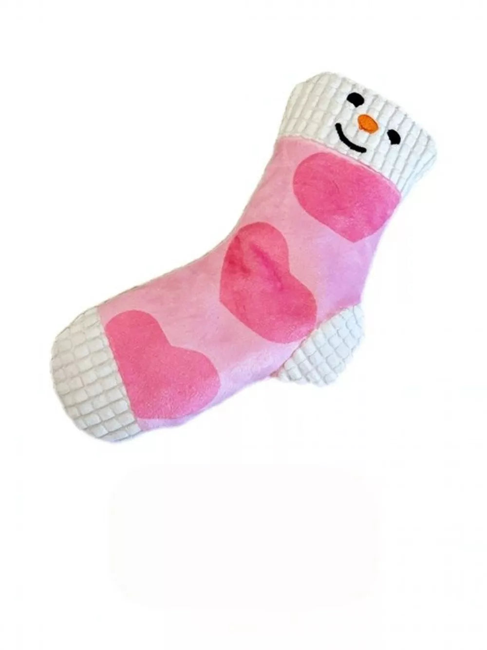 Dog Plush Chew Toy – Cartoon Socks Soft Cuddle & Squeaky Toy for Dogs