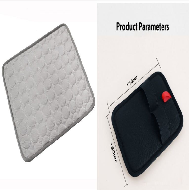 Ice Silk Self-Cooling Pet Mat for Dogs & Cats | No-Power Summer Cooling Pad