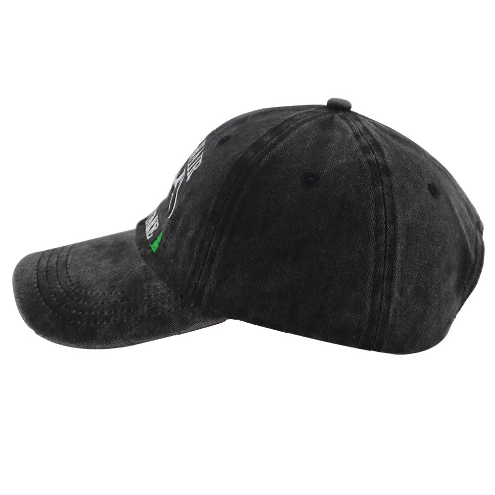 Embroidered Mountain Baseball Cap - 2 Pack Adjustable Cotton Hiking Hats for Men & Women