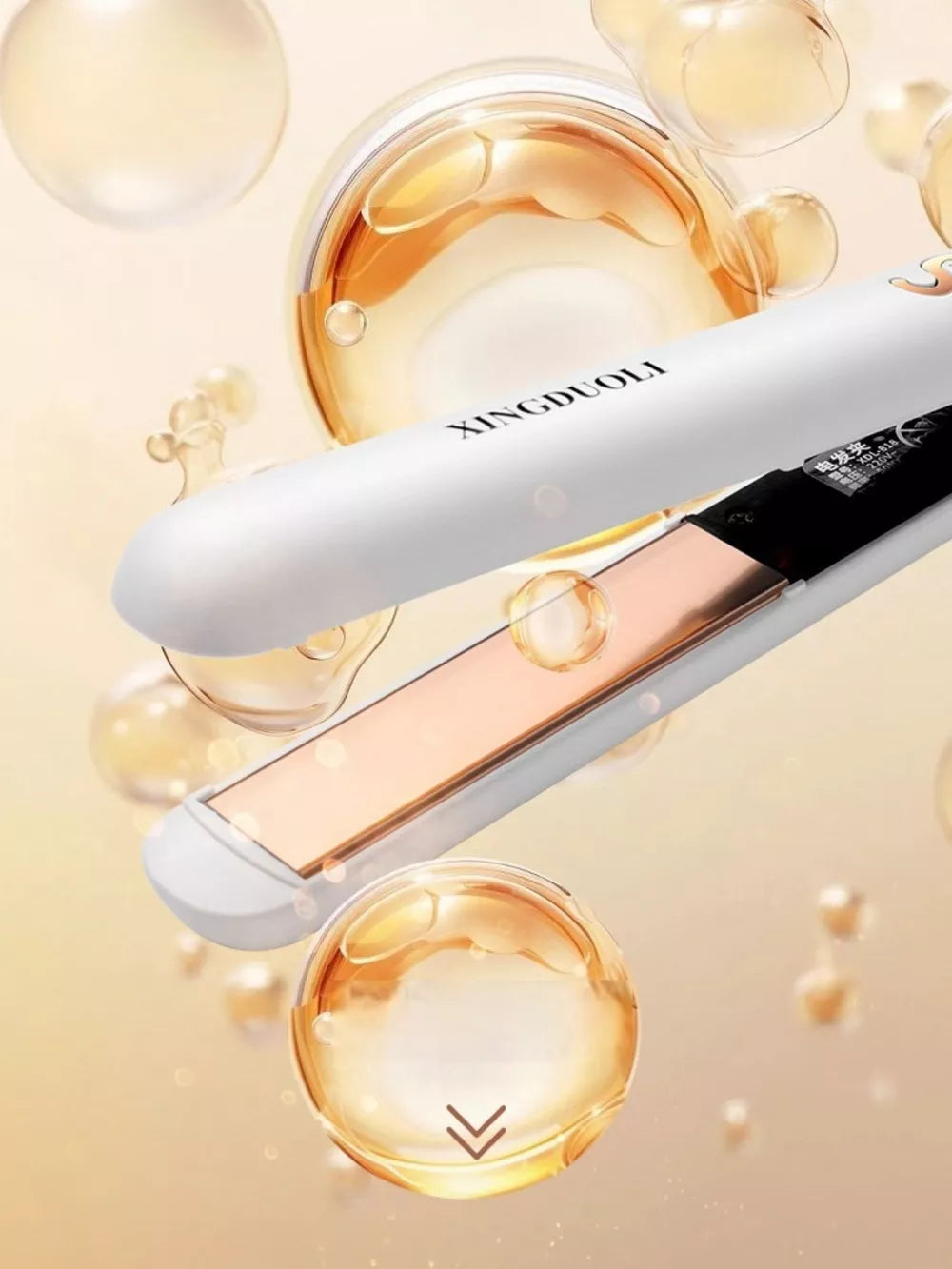 Mini 2-in-1 Hair Straightener & Curler – Lightweight Everyday Styling for Straight or Wavy Hair