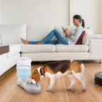 Automatic Pet Water Dispenser - 1 Gallon Self-Filling Gravity Waterer for Dogs and Cats
