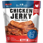 Premium Chicken Jerky Dog Treats - 1.5 lb Grain-Free Training Chews for All Dogs