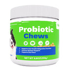 Premium Probiotics Soft Chews for Dogs - Digestive & Immune Support (300g)