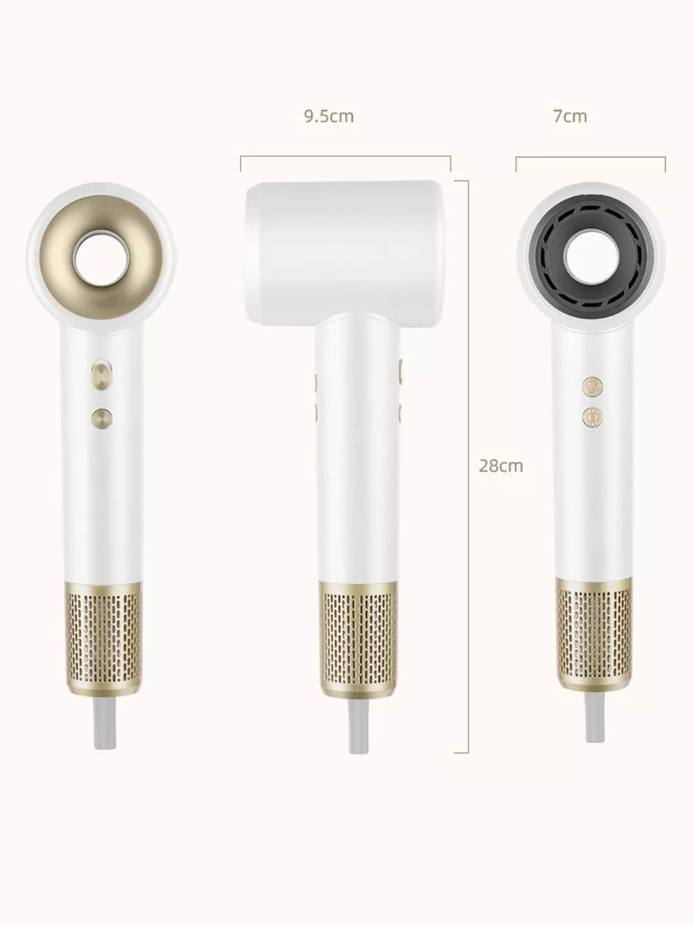 Lightweight High-Speed Hair Dryer – Professional-Grade Airflow in a Compact, Travel-Friendly Design