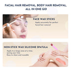 At-Home Waxing Kit – 23-Piece Professional Hair Removal Set with Wax Warmer