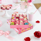Valentine's Day Countdown Calendar - 24 Day Pink Gift Box Set for Romance & Weddings